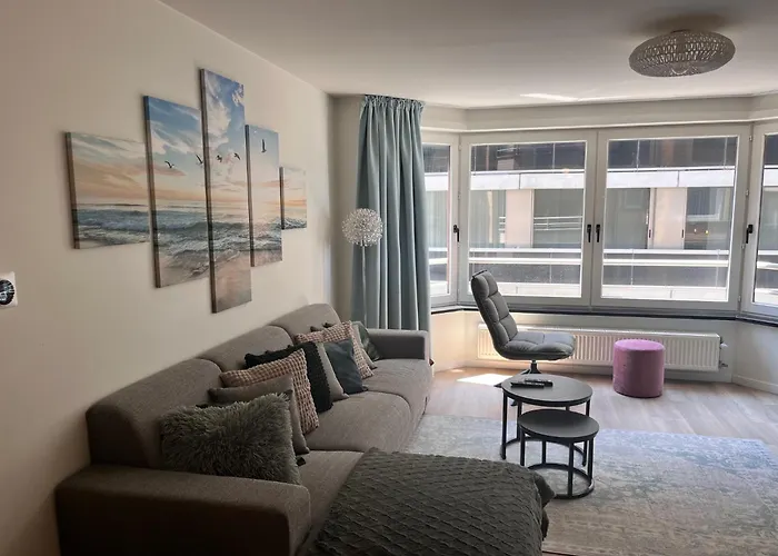 Tof En Ruim Appartement Op 50 Meter Van Strand!